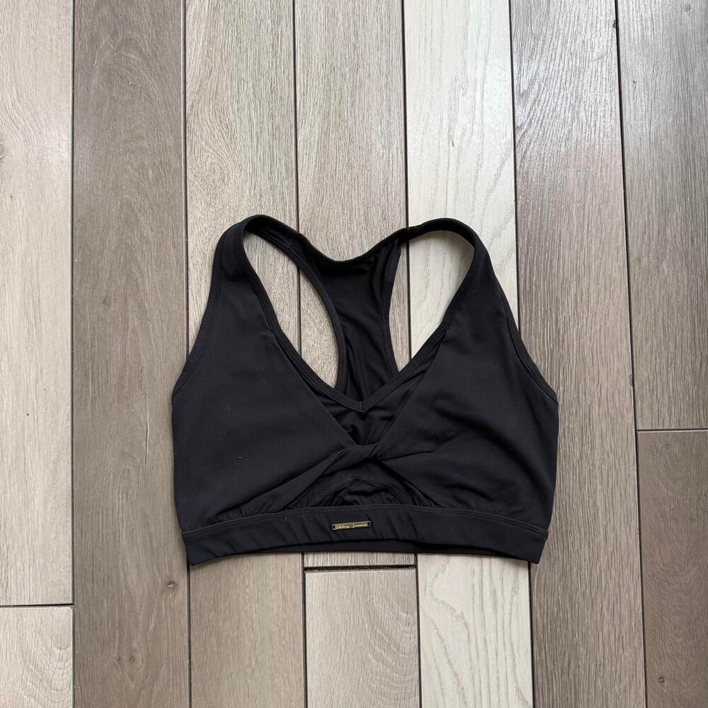 Gymshark x Whitney Simmons Black Sports Bra Size M